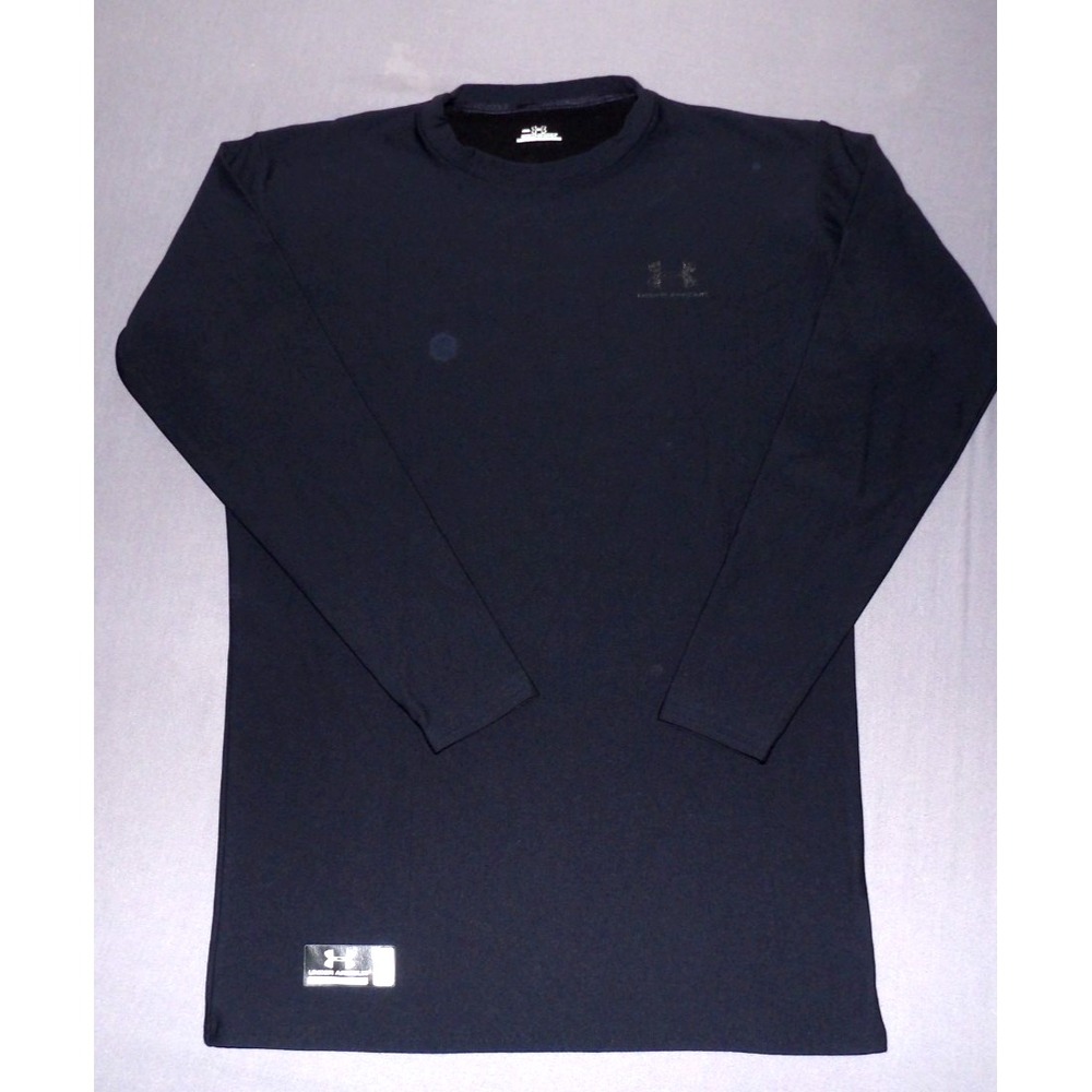 Under Armour TACTICAL Long Sleeved Black Compression Athletic Shirt Men's XXL‎